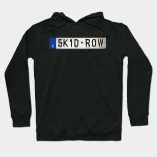 Skid Row - License Plate Hoodie